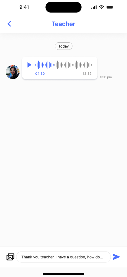 Chat with Teacher