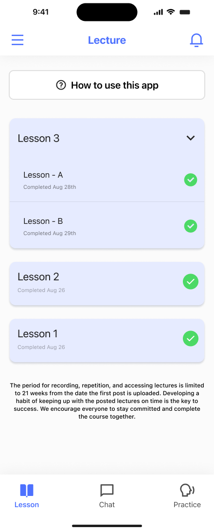 Lingo Bootcamp App