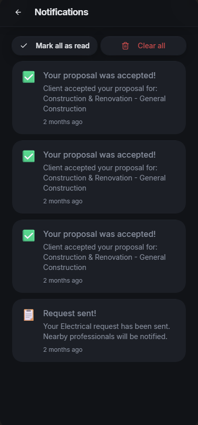 Smart notifications
