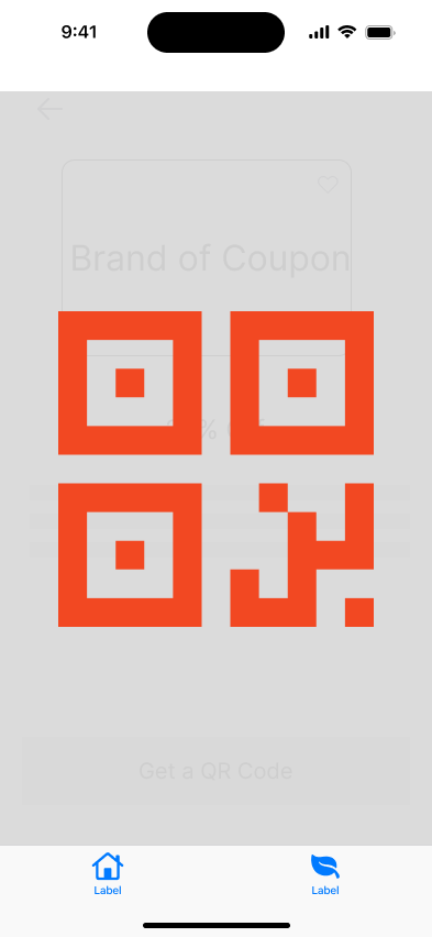 QR scan flow